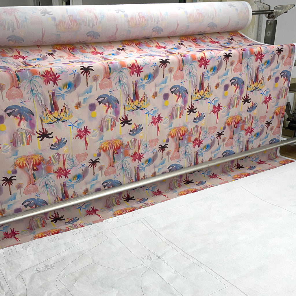 Swim Jogger - Limited Edition Juan José Heredia Palm Playland Print