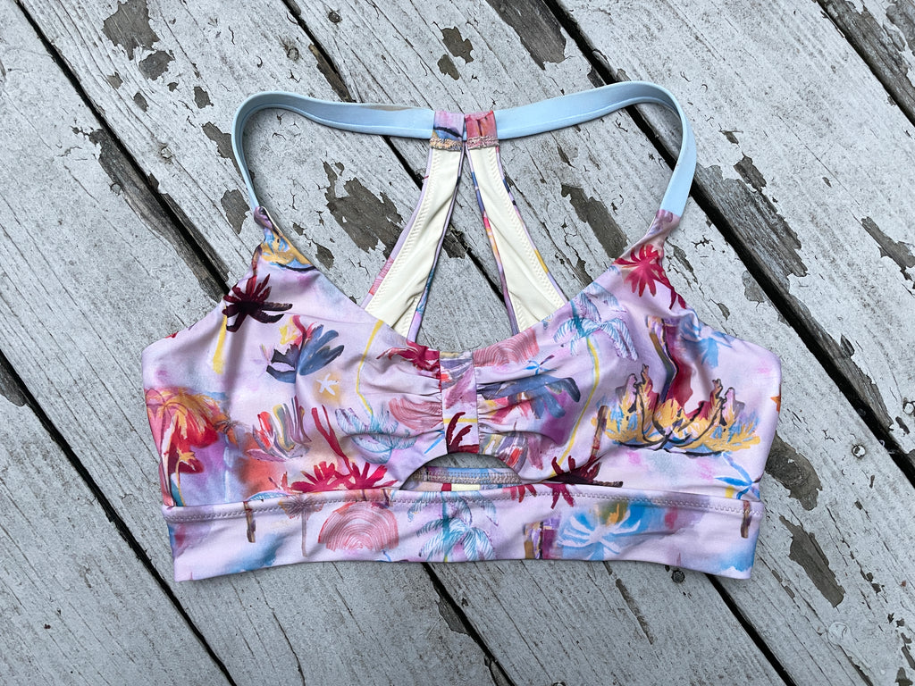 SWIM: Kim Top - Limited Edition Juan José Heredia Palm Playland Print