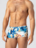 Unisex Water Short - Reversible Urban Surf Print / Jade