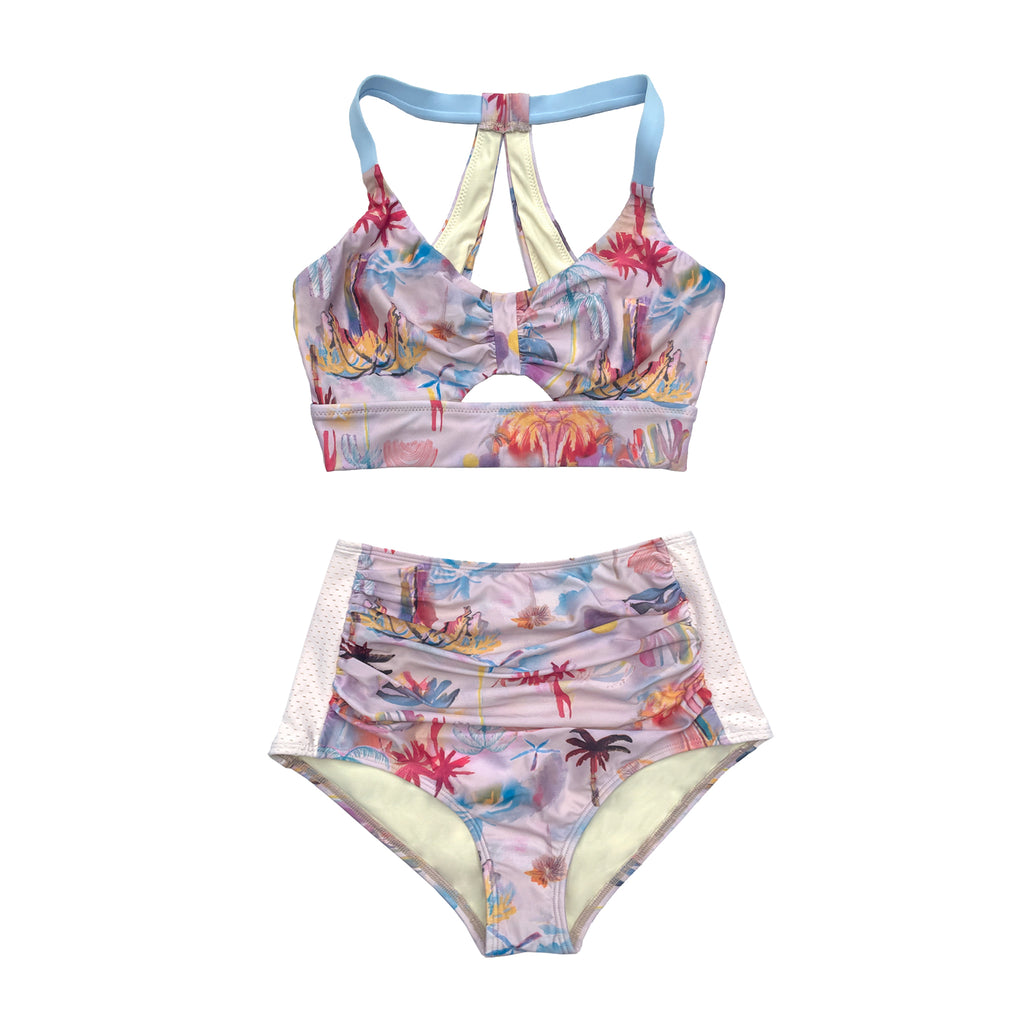 SWIM: Kim Top - Limited Edition Juan José Heredia Palm Playland Print