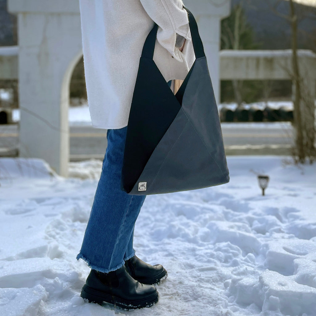 PERFECT POUCH - Black/Slate