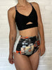 SWIM: Kim Top - Black/Pinstripe