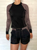 Swim Jogger - Black/Pinstripe