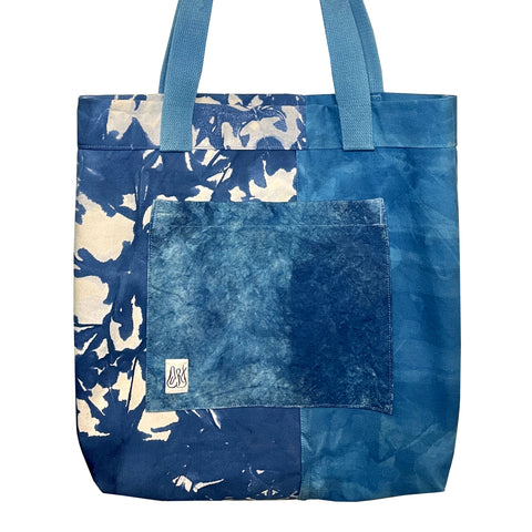 Big Bucket Bag - Indigo Medley